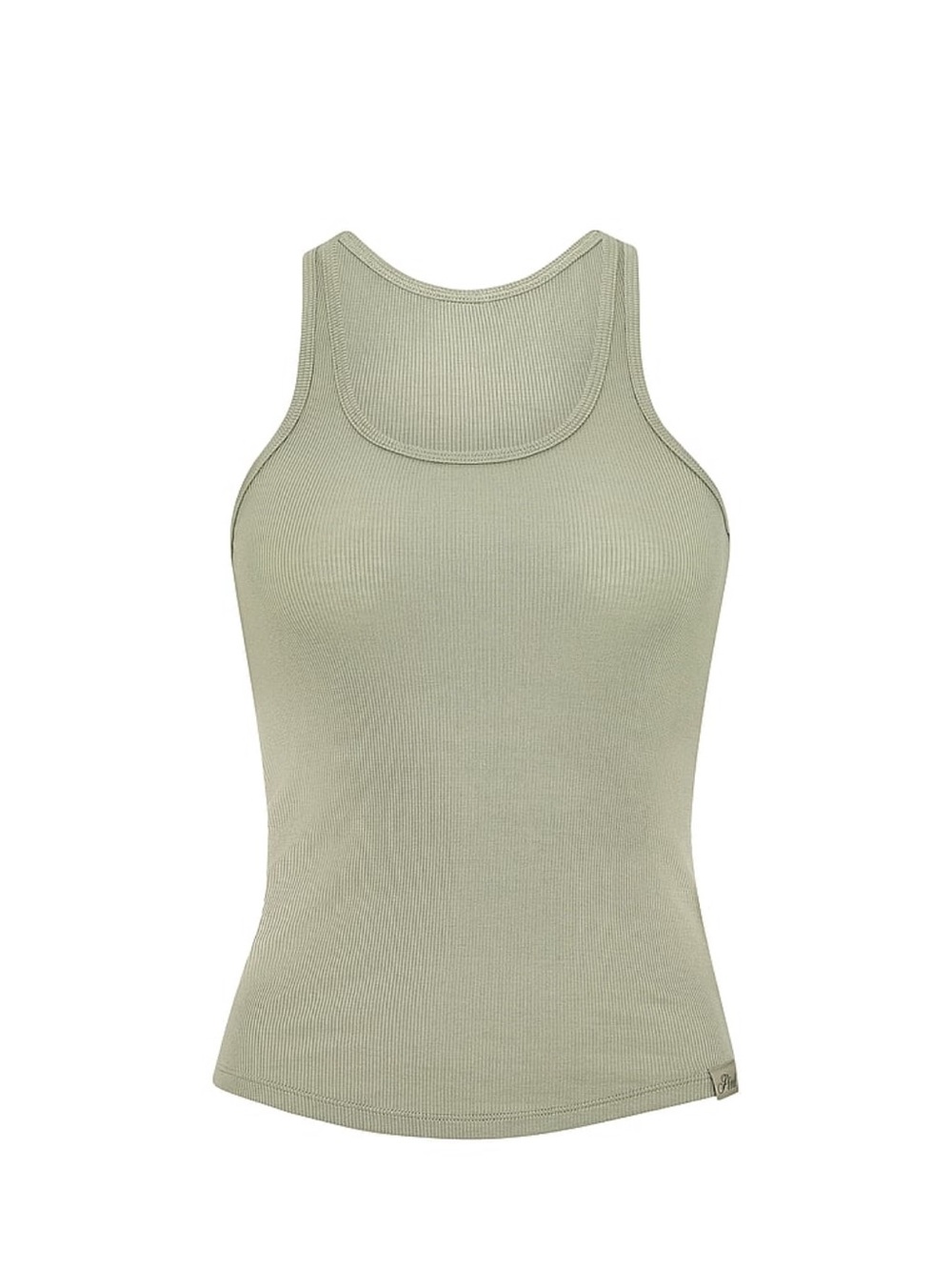 Victoria Secret PINK Relaxed Ribbed Boyfriend Tank NWT M